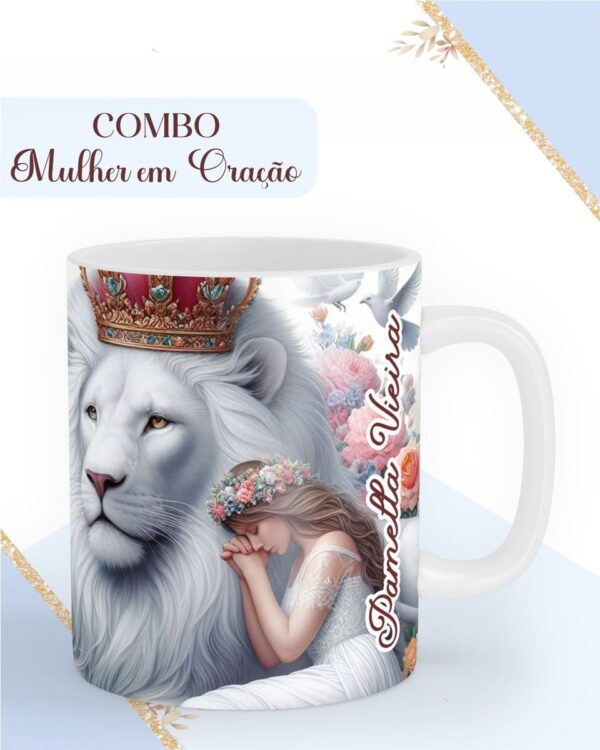 Combo Mulher em Oração - Encadernação