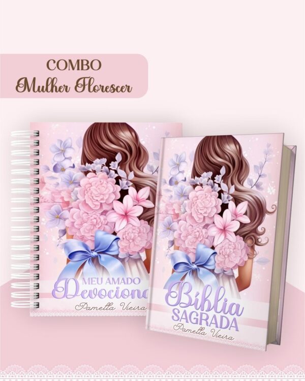 Combo Mulher Florescer - Encadernação