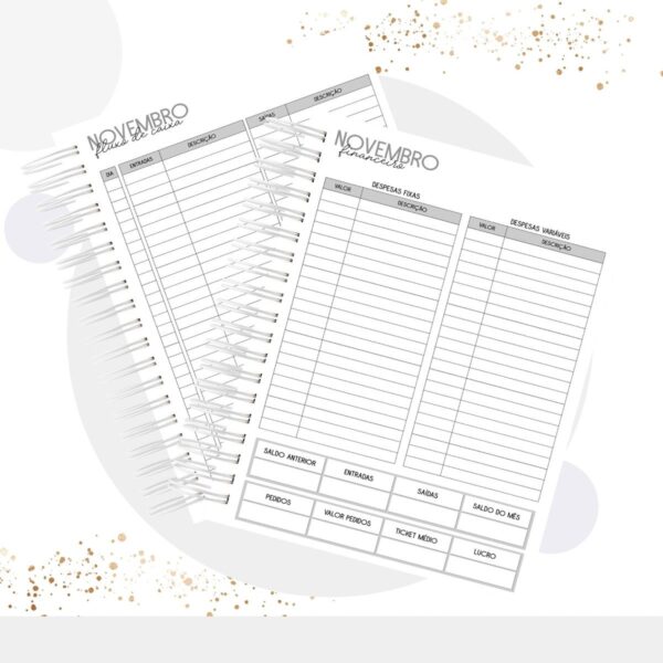 Combo Planner Empreenda Feminino e Masculino - Arq Digital