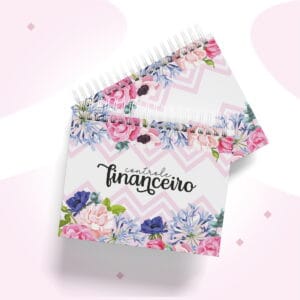 Controle Financeiro Semanal Feminino A6 - Arquivo Digital