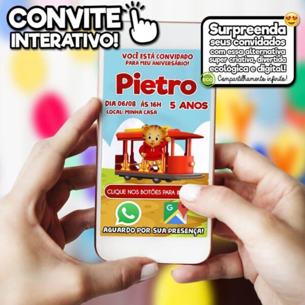 Convites Digitais Interativos - Corel