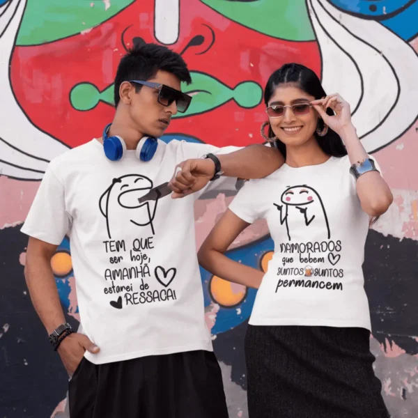 Copos e Camisas Dia dos Namorados - Artes Personalizadas
