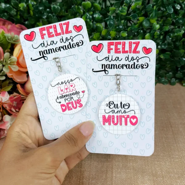 Corte Criativo de Mimos de Dia dos Namorados - DXF/PNG