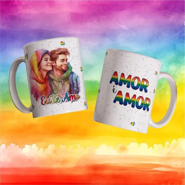Crie Canecas Personalizadas - Kit Dia dos Namorados