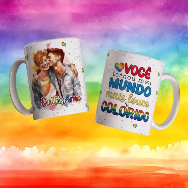 Crie Canecas Personalizadas - Kit Dia dos Namorados