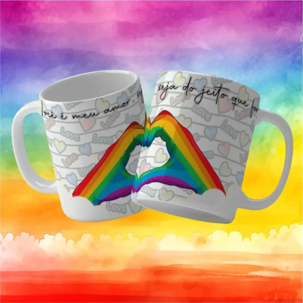 Crie Canecas Personalizadas - Kit Dia dos Namorados