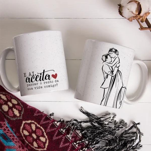 Crie Presentes Únicos com Artes para Caneca - Amor e Paixão