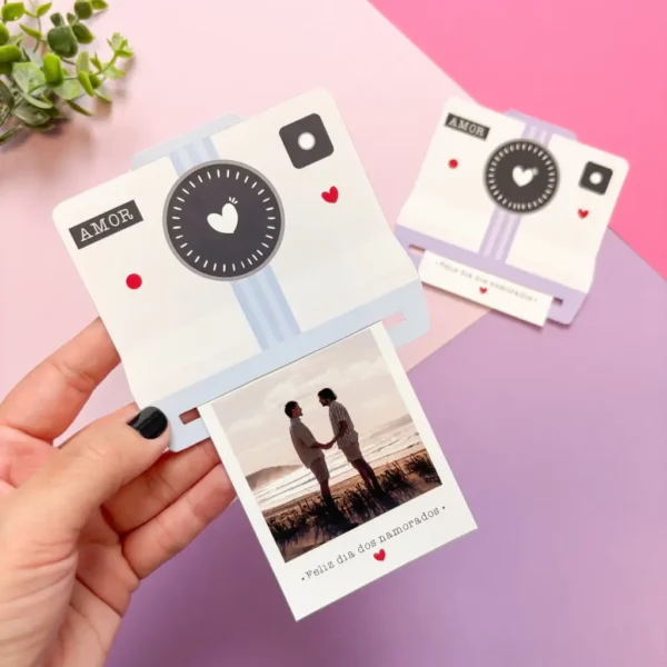 Crie sua Polaroid Personalizada para o Dia dos Namorados