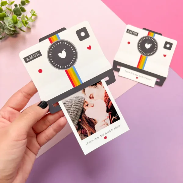 Crie sua Polaroid Personalizada para o Dia dos Namorados