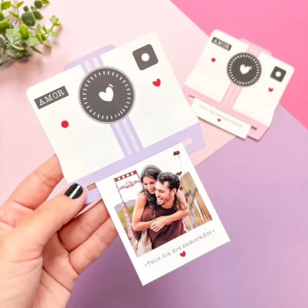Crie sua Polaroid Personalizada para o Dia dos Namorados