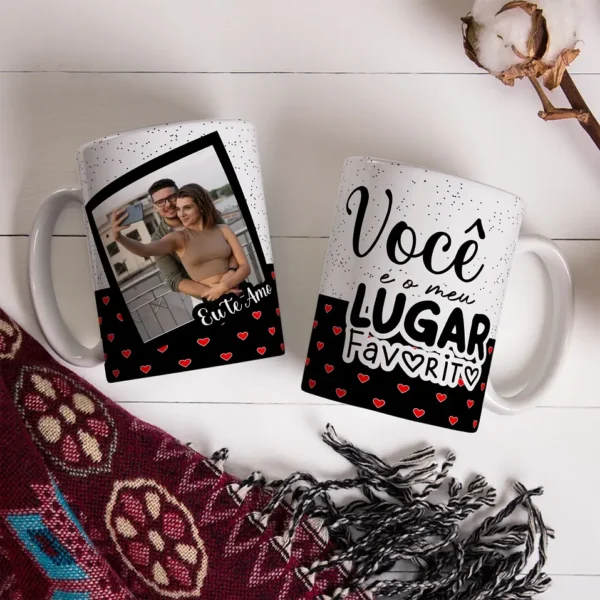 Crie Surpresas Românticas com Artes para Canecas