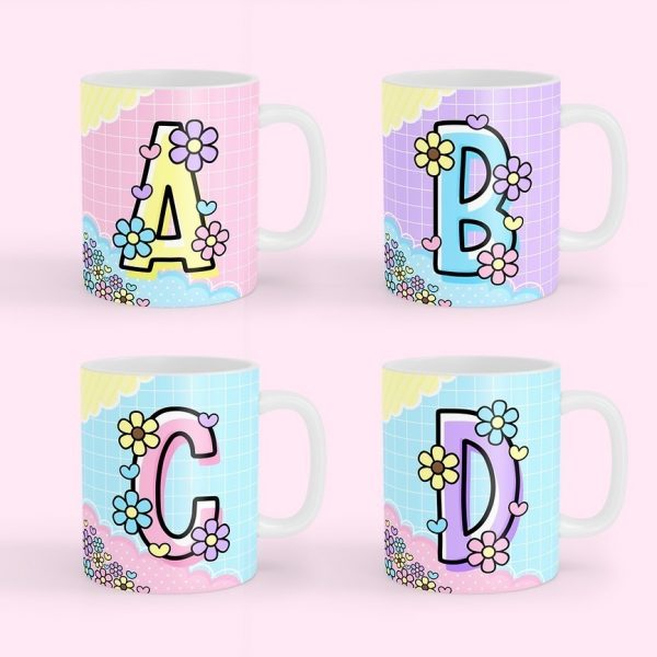 Kit Digital Alfabeto Fofinho Personalizados Em Png - Imagem 4