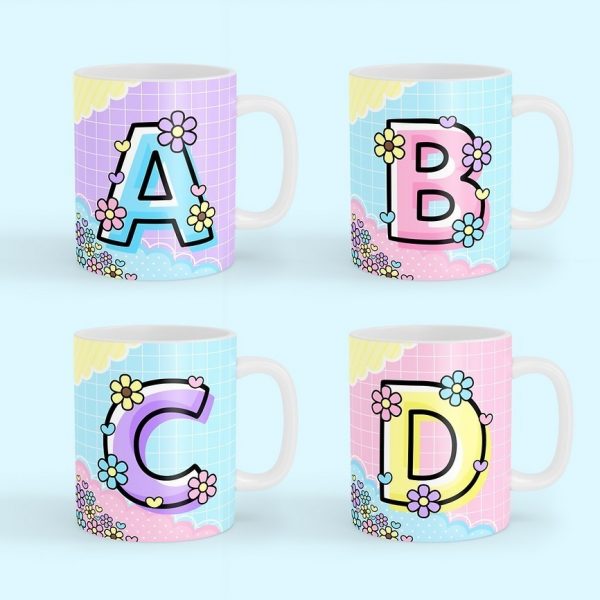 Kit Digital Alfabeto Fofinho Personalizados Em Png - Imagem 7