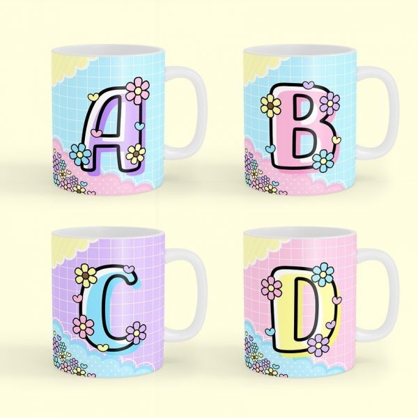 Kit Digital Alfabeto Fofinho Personalizados Em Png - Imagem 5