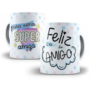 Design Caneca Feliz Dia Do Amigo Criativa