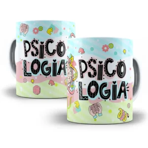 Design Caneca Profissões Psicologia Psicóloga