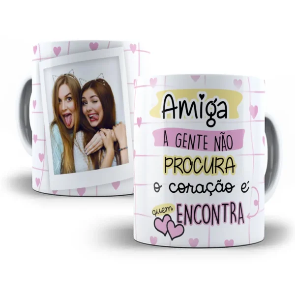 Design Criativo Para Caneca De Amiga Especial