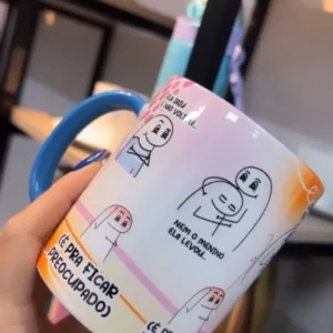 Design para Caneca - Ela Saiu e Não Voltou, Frase Musical