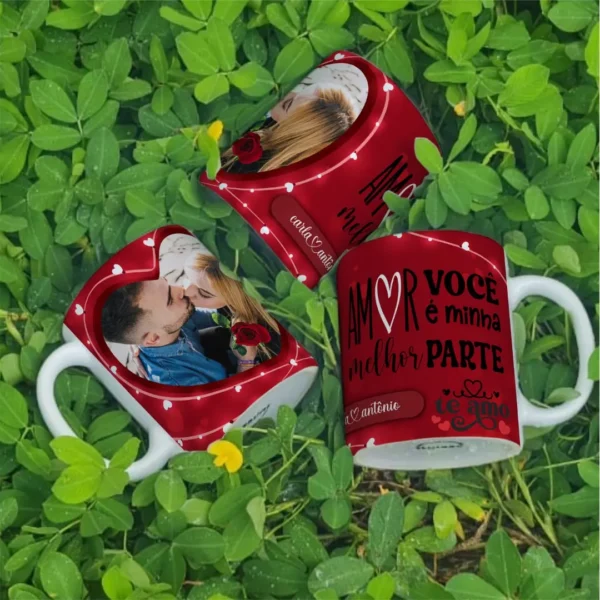 Designs Criativos para Canecas do Dia dos Namorados