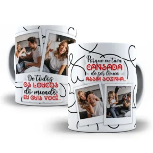 Designs de Caneca para Celebração do Amor no Dia dos Namorados
