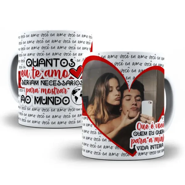 Designs de Caneca para Celebração do Amor no Dia dos Namorados