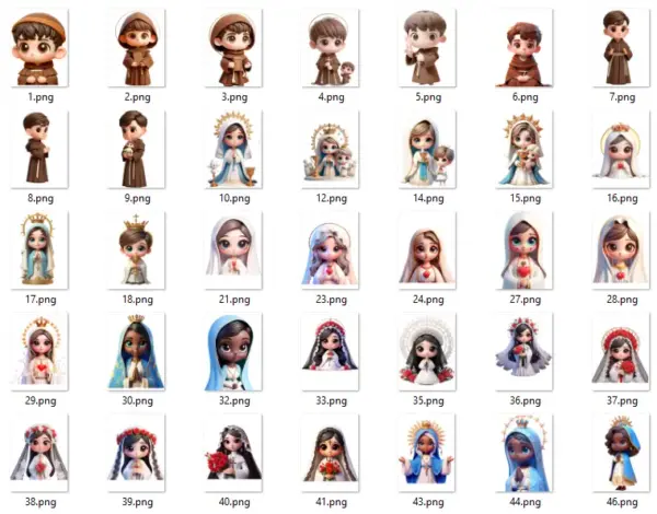 Designs Exclusivos De Santinhos 3d Para Personalizados