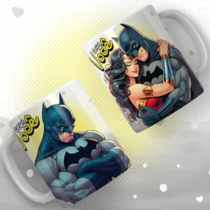 Designs Heróis Românticos para Sublimação em Canecas