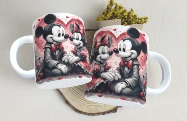 Designs JPG Mickey Minnie para Dia dos Namorados