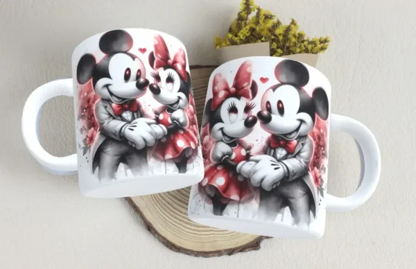 Designs JPG Mickey Minnie para Dia dos Namorados