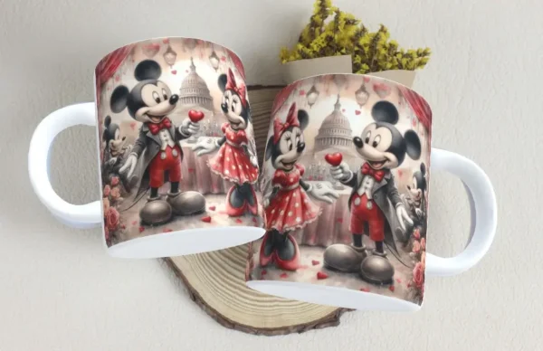 Designs JPG Mickey Minnie para Dia dos Namorados
