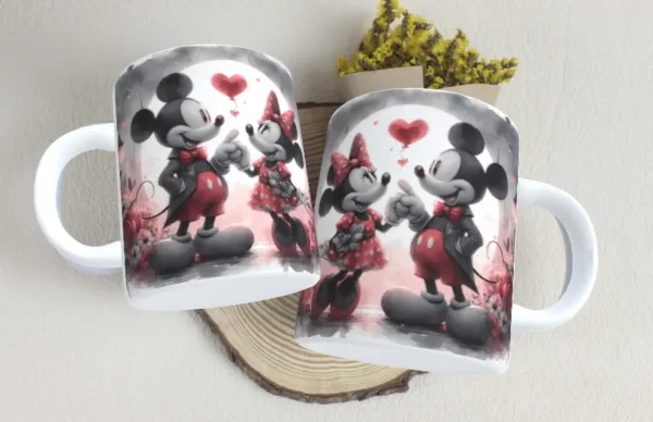 Designs JPG Mickey Minnie para Dia dos Namorados