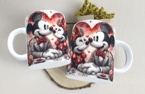 Designs JPG Mickey Minnie para Dia dos Namorados