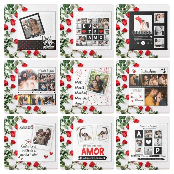 Designs Românticos de Presentes para Namorados