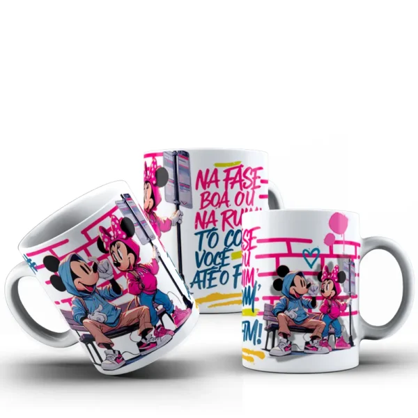 Designs Românticos Mickey e Minnie para Dia dos Namorados