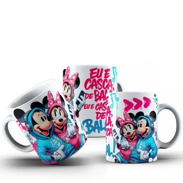 Designs Românticos Mickey e Minnie para Dia dos Namorados