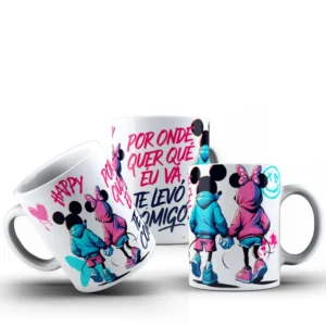 Designs Românticos Mickey e Minnie para Dia dos Namorados