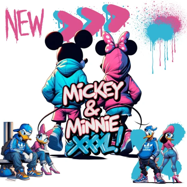 Designs Românticos Mickey e Minnie para Dia dos Namorados