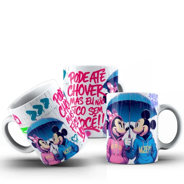 Designs Românticos Mickey e Minnie para Dia dos Namorados
