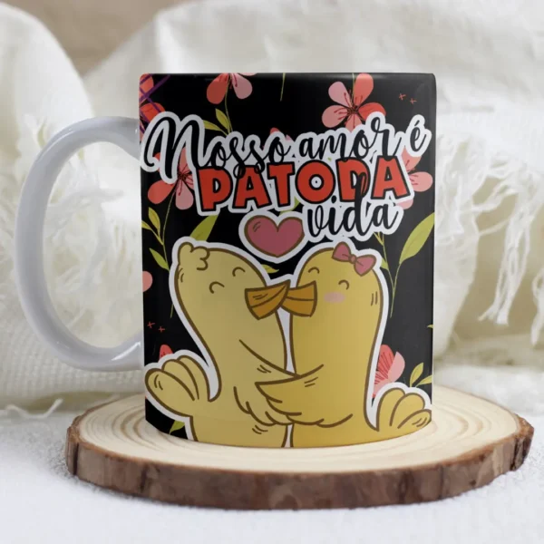 Designs Românticos p/ Canecas e Azulejos - Dia dos Namorados