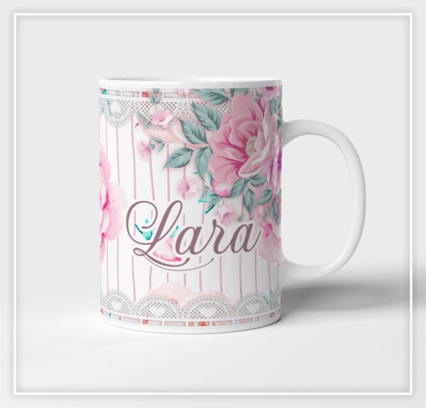 Devocional Flor + Arte para Caneca - Arquivo Digital