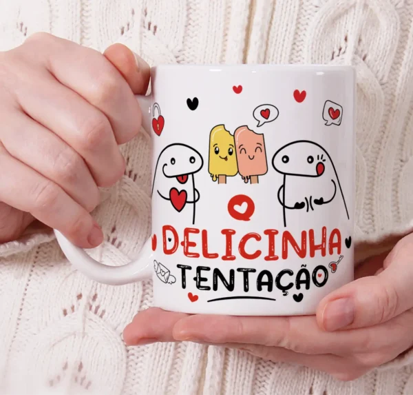 Dia dos Namorados: 10 Designs Flork para Canecas em PNG