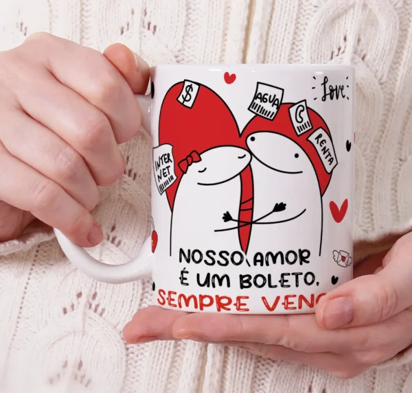 Dia dos Namorados: 10 Designs Flork para Canecas em PNG