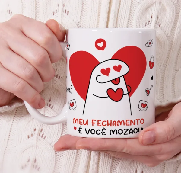 Dia dos Namorados: 10 Designs Flork para Canecas em PNG