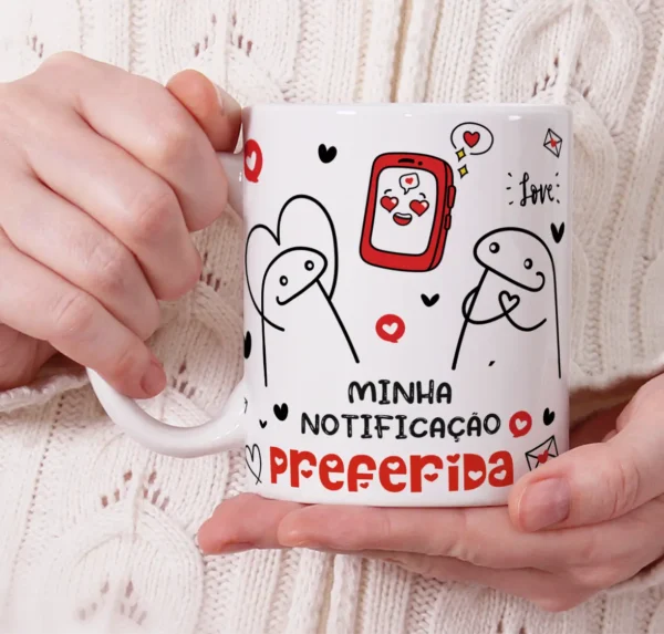 Dia dos Namorados: 10 Designs Flork para Canecas em PNG