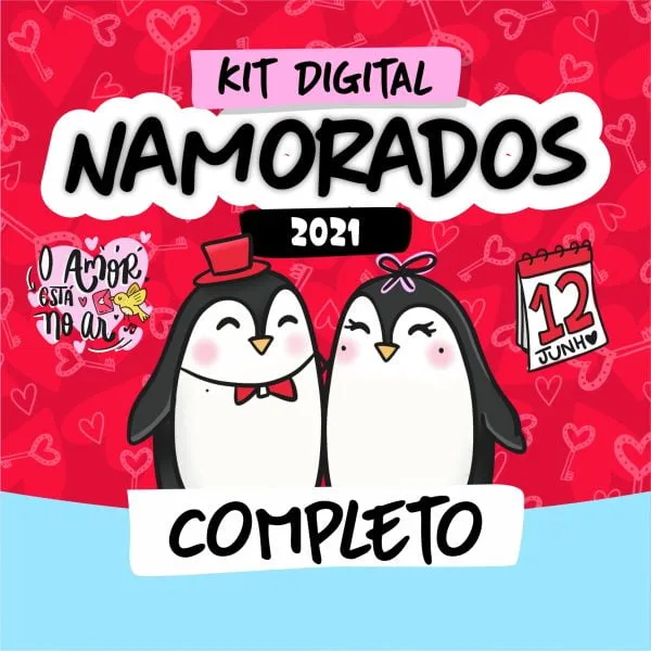 Dia Dos Namorados Kit Digital Frases Caneca Caixa Chocolate