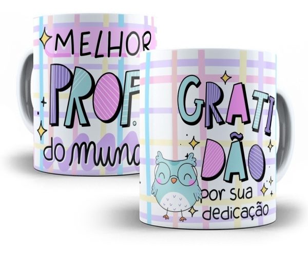 Dia Dos Professores 10 Artes Estampas Canecas Editáveis Cdr