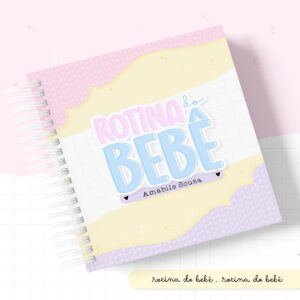 diario de rotina do bebe menina e menino em pdf