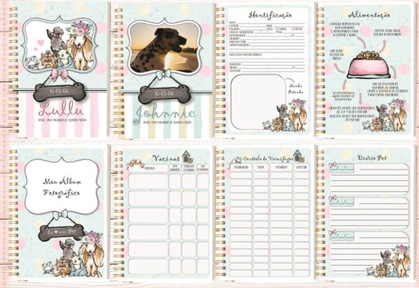 Diário Planner Pet - Arquivo Digital