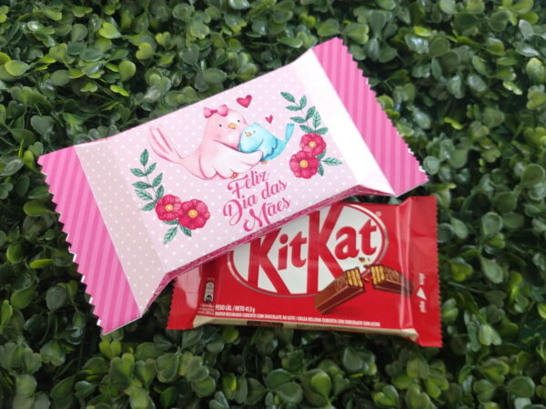 Embalagem para Chocolate Dia das Mães - Arquivo Digital