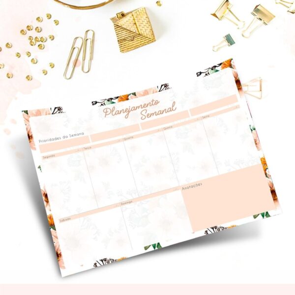 Encadernação Digital Desk Planner